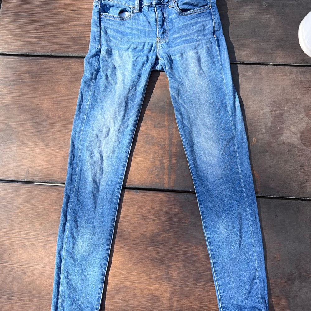American‎ Eagle Outfitters Women's Skinny Jeans in Blue
